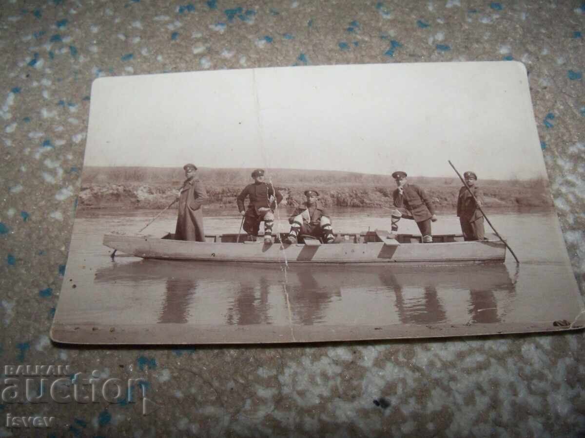 Παλιά στρατιωτική καρτ-ποστάλ - φωτογραφία συνοριακής περιπολίας 1927 Παλιά στρατιωτική καρτ-ποστάλ - φωτογραφία συνοριακής περιπολίας 1927