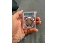 2 leva 1912g. AU 50 PCGS