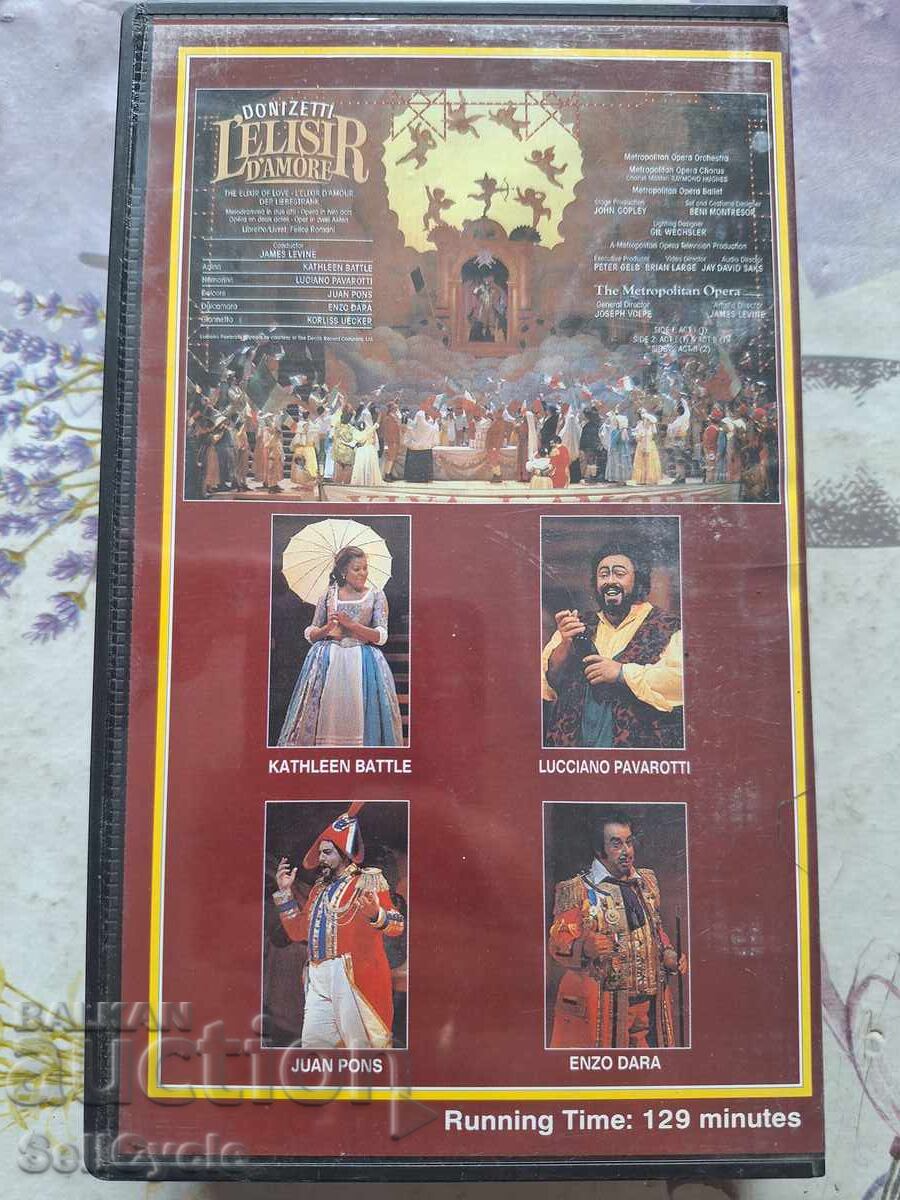 Δημοπρασία ✅ΒΙΝΤΕΟΚΑΣΕΤΕΣ - LELISIR DAMORE❗ Δημοπρασία ✅ΒΙΝΤΕΟΚΑΣΕΤΕΣ - LELISIR DAMORE❗