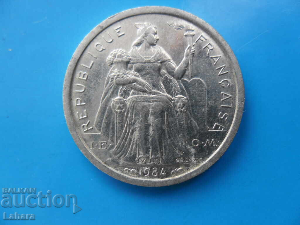 1 φράγκο 1984 Γ. Γαλλική Πολυνησία με τιμή 4.00 BGN | € 2.05 1 φράγκο 1984 Γ. Γαλλική Πολυνησία με τιμή 4.00 BGN | € 2.05