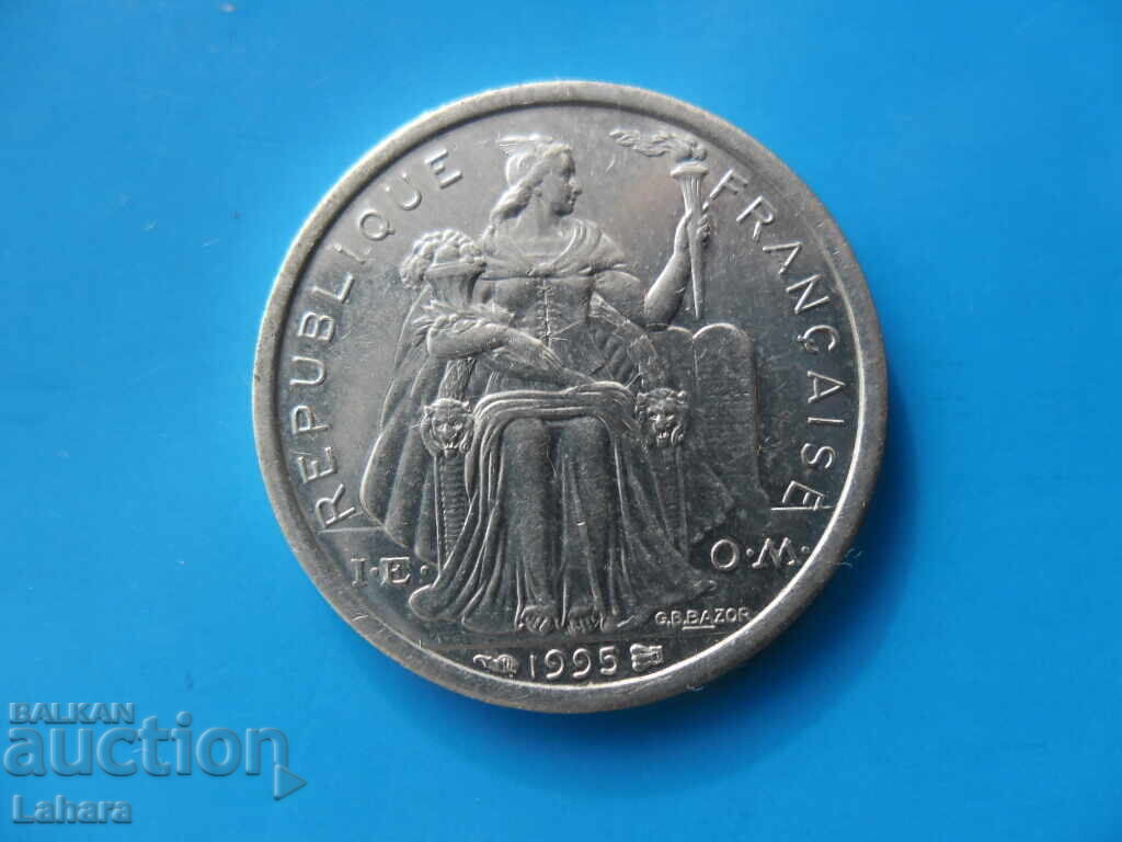 1 φράγκο 1995 Γαλλική Πολυνησία με τιμή 4.00 BGN | € 2.05 1 φράγκο 1995 Γαλλική Πολυνησία με τιμή 4.00 BGN | € 2.05