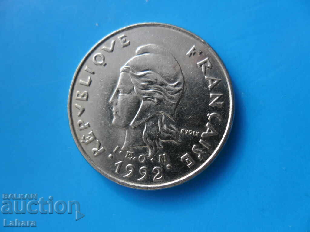 10 franci 1992 Noua Caledonie cu preț 5.00 BGN | € 2.56 10 franci 1992 Noua Caledonie cu preț 5.00 BGN | € 2.56