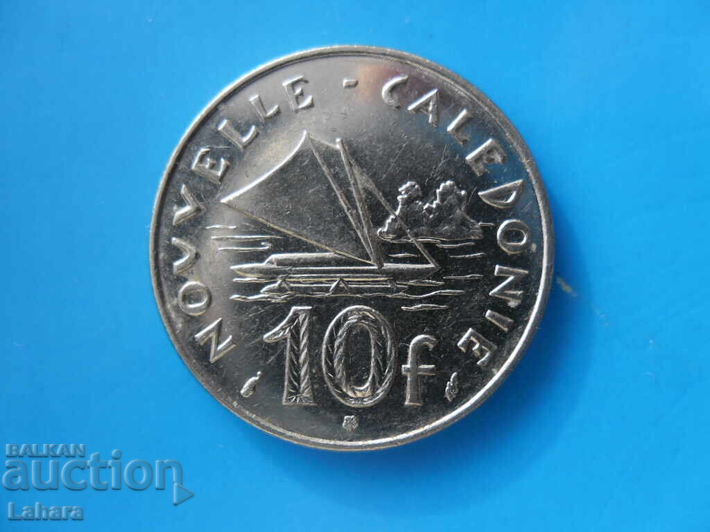 10 franci 1992 Noua Caledonie 10 franci 1992 Noua Caledonie
