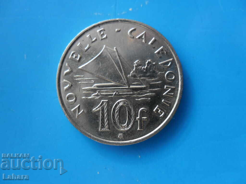 10 франка 2009 г. Нова каледония