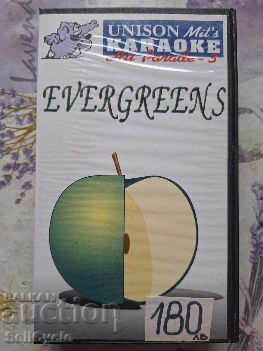 ✅CASSETĂ VIDEO - EVERGREENS❗ ✅CASSETĂ VIDEO - EVERGREENS❗
