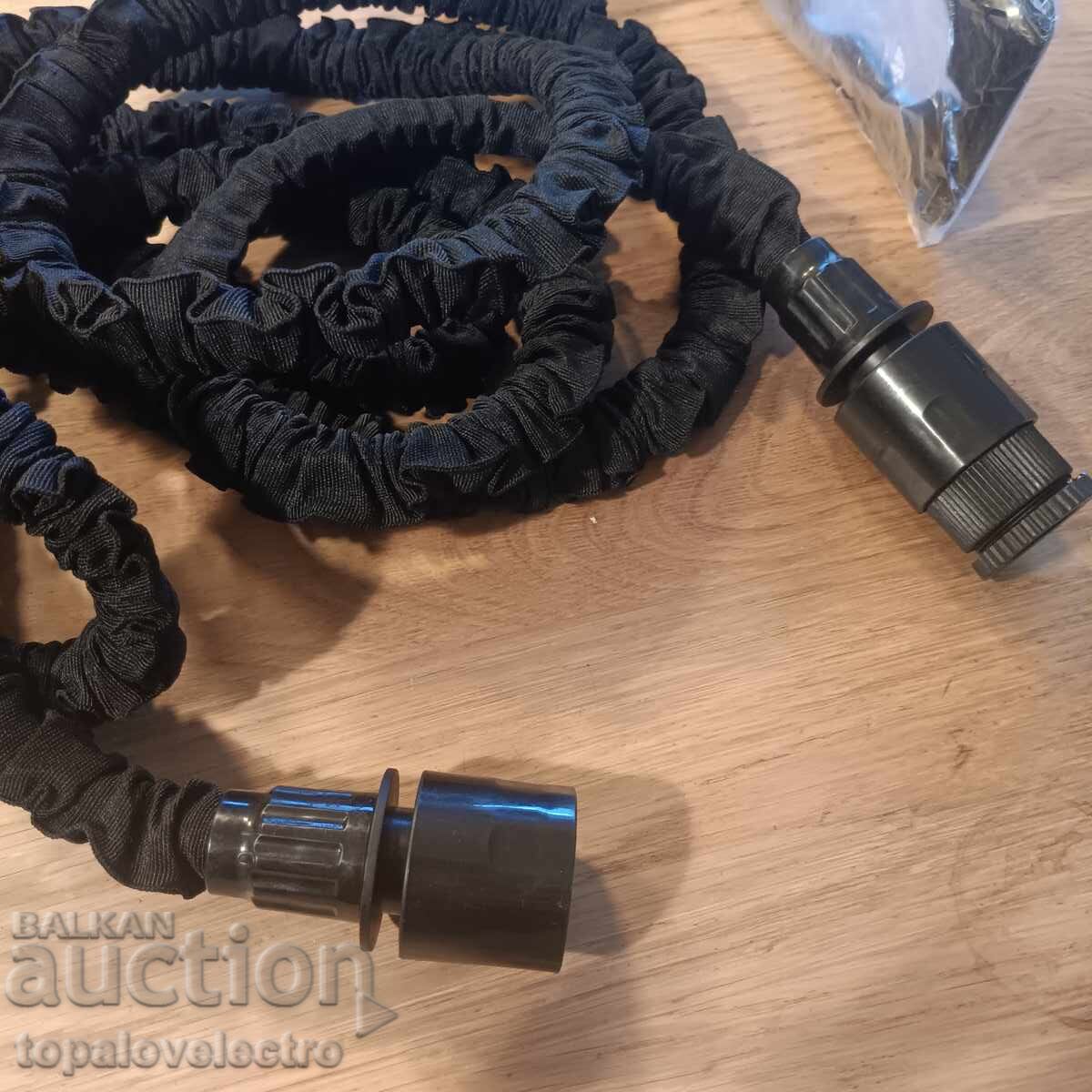 NEW! Expandable garden hose 7.5m, with 7 spray patterns - 6 NEW! Expandable garden hose 7.5m, with 7 spray patterns - 6