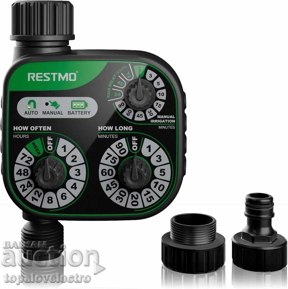 НОВ! Механичен програматор за напояване, таймер, 3 въртящи к НОВ! Механичен програматор за напояване, таймер, 3 въртящи к