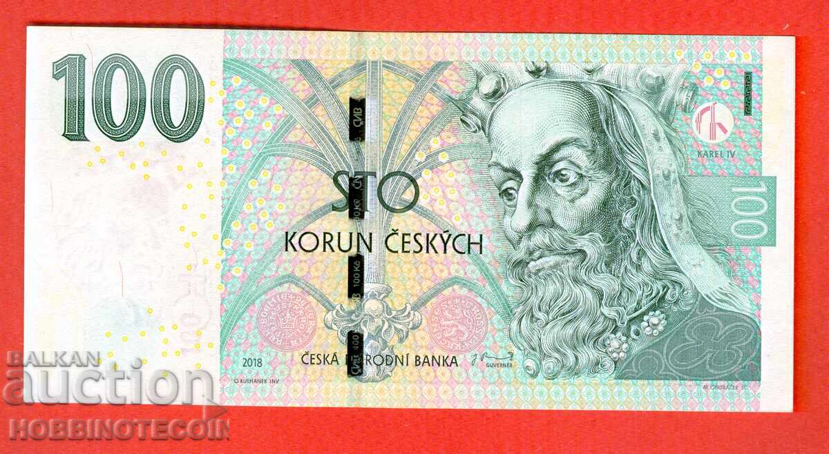 CZECH REPUBLIC 100 Koruna issue - 2018 CZECH REPUBLIC 100 Koruna issue - 2018