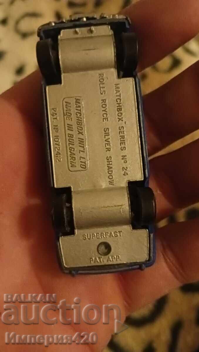 Rolls Royce Silver Shadow matchbox Rolls Royce Silver Shadow matchbox