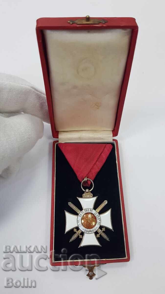 Ordinul Regal Sf. Alexandru, clasa V, cu săbii, Ferdinand I - 6