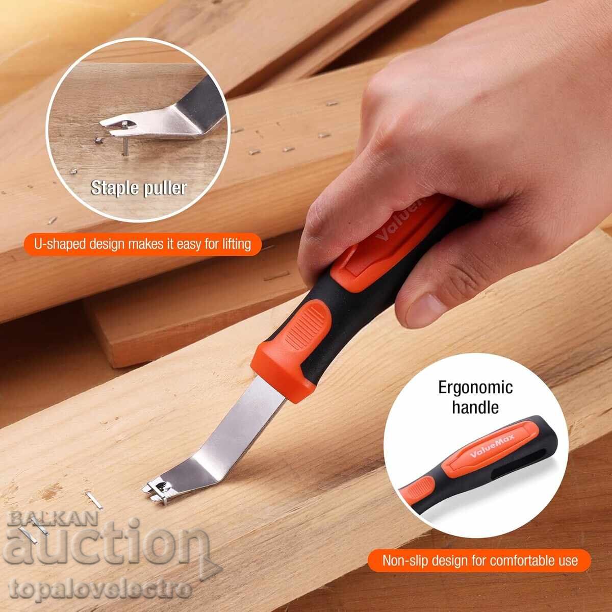 НОВ! Телбод, такер 3-в-1 – за тапицерия, декорации и дърво, с цена 18.00 лв. | € 9.20 НОВ! Телбод, такер 3-в-1 – за тапицерия, декорации и дърво, с цена 18.00 лв. | € 9.20