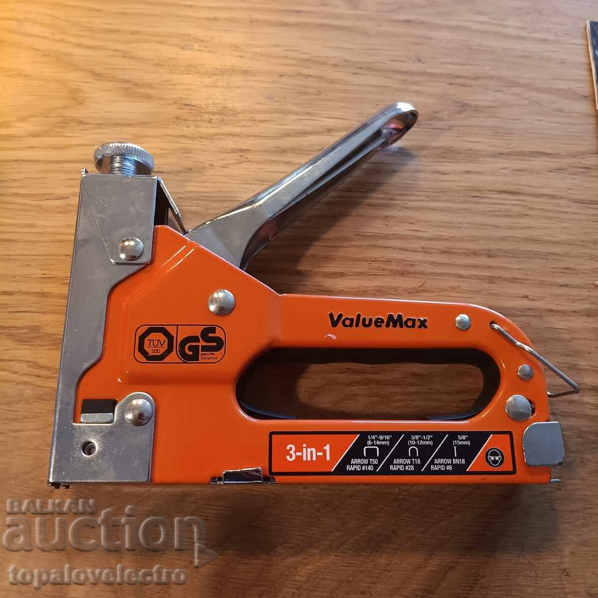 НОВ! Телбод, такер 3-в-1 – за тапицерия, декорации и дърво, - 7 НОВ! Телбод, такер 3-в-1 – за тапицерия, декорации и дърво, - 7