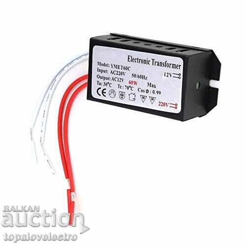 Delivery of NEW! Electronic Transformer 60W – 220V to 12V, Ultra-thin Delivery of NEW! Electronic Transformer 60W – 220V to 12V, Ultra-thin