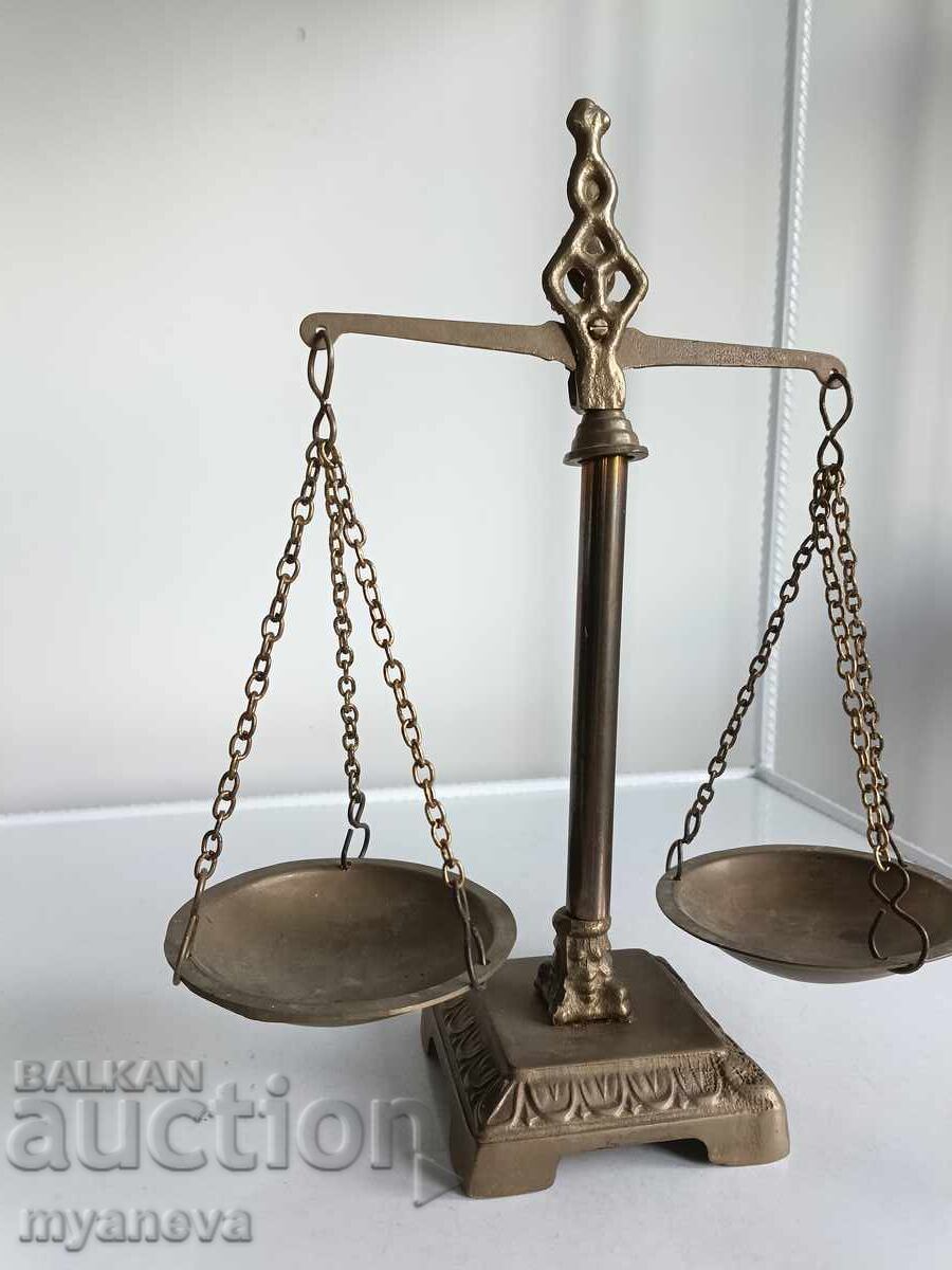 Auction Vintage, bronze, goldsmith, apothecary scale Auction Vintage, bronze, goldsmith, apothecary scale