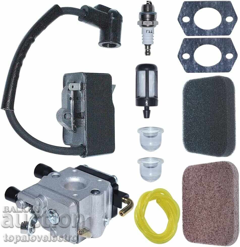 ΚΑΙΝΟΥΡΓΙΟ! Καρμπυρατέρ + Πηνίο ανάφλεξης σετ για Stihl FS75 / FS80 / FS8 με τιμή 27.00 BGN | € 13.80 ΚΑΙΝΟΥΡΓΙΟ! Καρμπυρατέρ + Πηνίο ανάφλεξης σετ για Stihl FS75 / FS80 / FS8 με τιμή 27.00 BGN | € 13.80