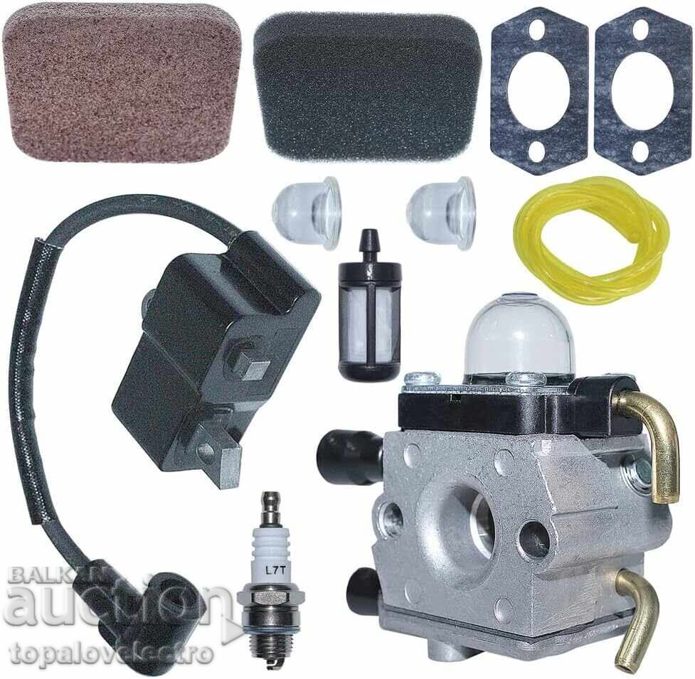 Δημοπρασία ΚΑΙΝΟΥΡΓΙΟ! Καρμπυρατέρ + Πηνίο ανάφλεξης σετ για Stihl FS75 / FS80 / FS8 Δημοπρασία ΚΑΙΝΟΥΡΓΙΟ! Καρμπυρατέρ + Πηνίο ανάφλεξης σετ για Stihl FS75 / FS80 / FS8