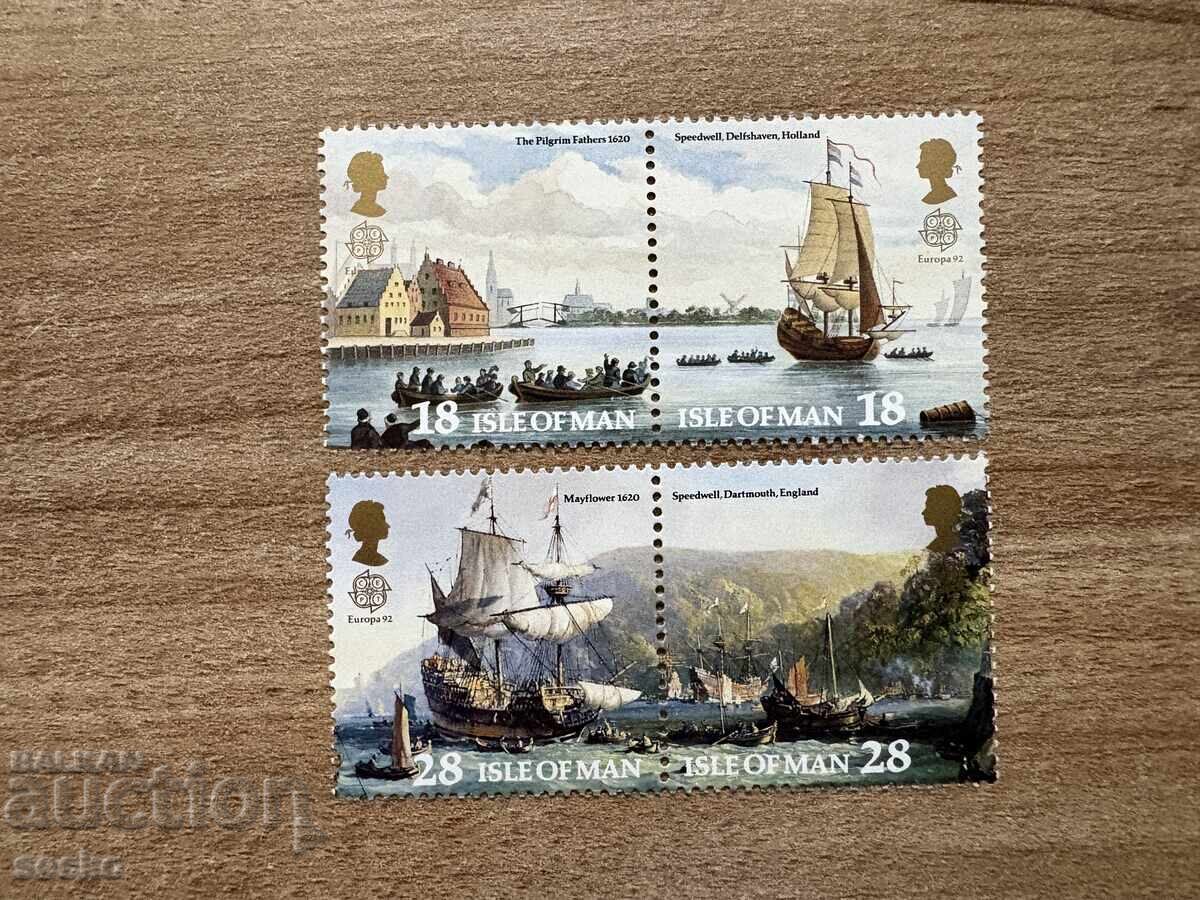 Νήσος Μαν - Γραμματόσημα EUROPA - Ταξίδια σε...(1992) MNH Νήσος Μαν - Γραμματόσημα EUROPA - Ταξίδια σε...(1992) MNH