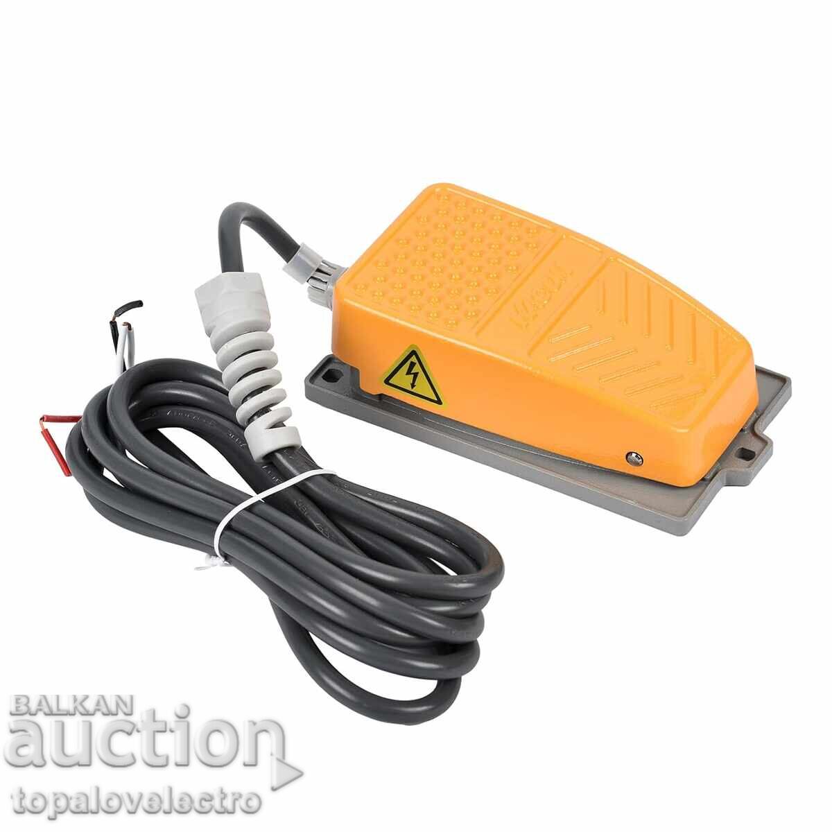 NOU! Întrerupător cu pedală metalic – momentan, rezistent, IP5 NOU! Întrerupător cu pedală metalic – momentan, rezistent, IP5