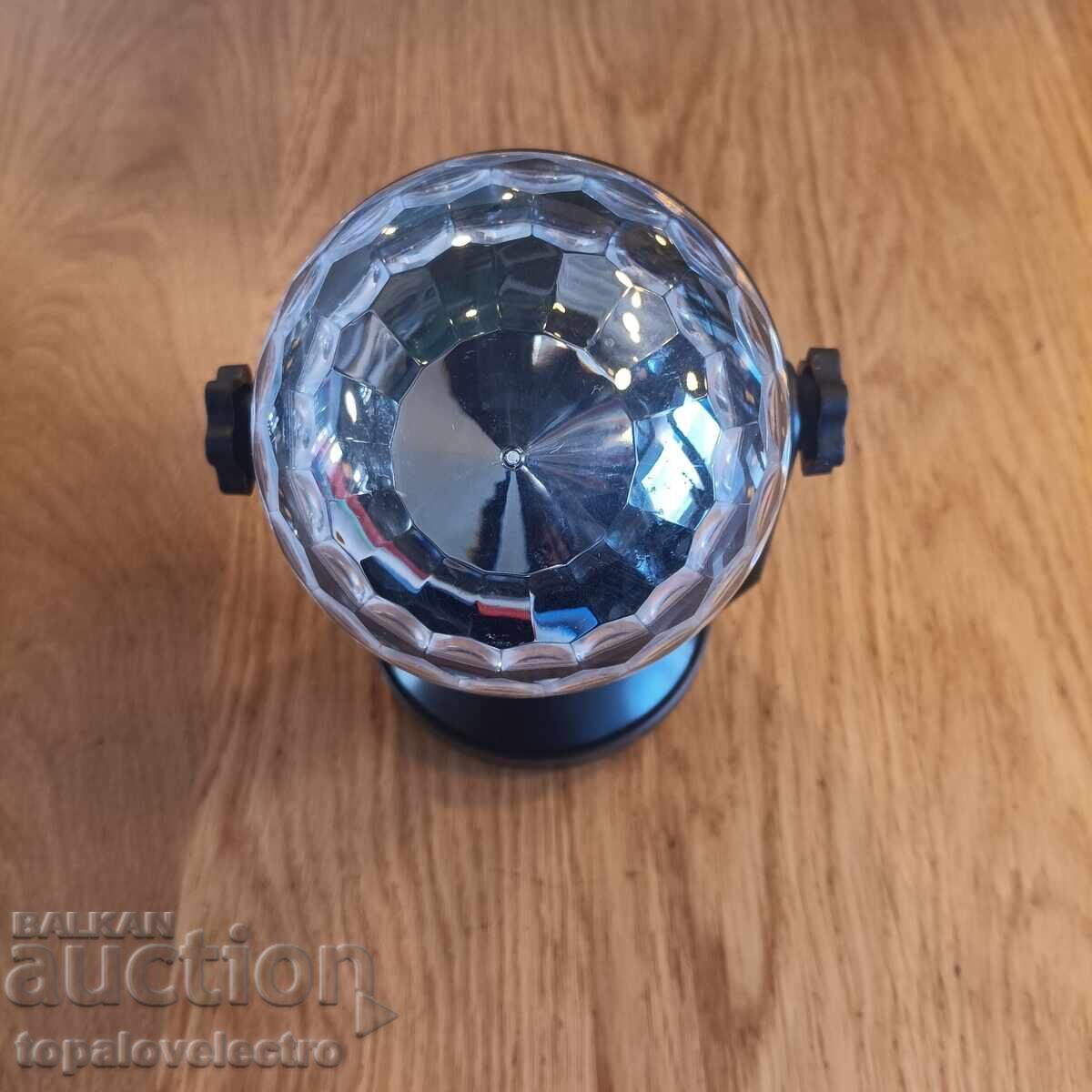 NOU! Set de 2 bucăți Lampă LED Disco cu telecomandă - 6 NOU! Set de 2 bucăți Lampă LED Disco cu telecomandă - 6