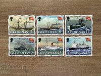 Остров Ман - 150 г. "Isle of Man Steam Packet... (1980) MNH