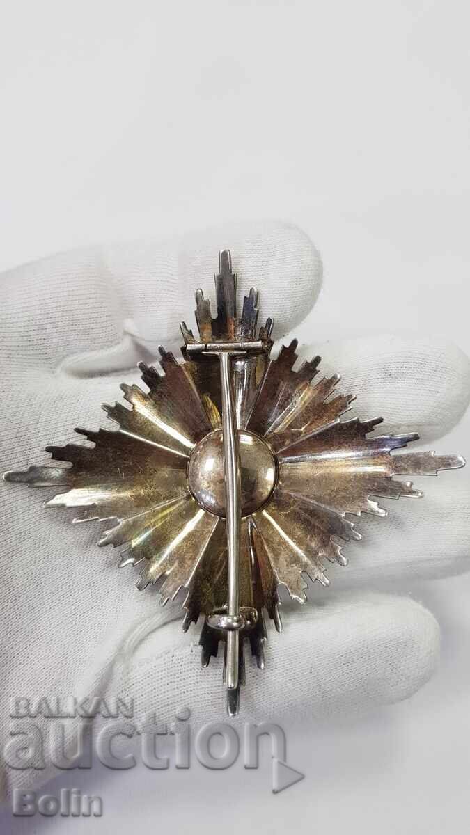 Rare Royal Order for Civil Merit II Class Boris III - 6