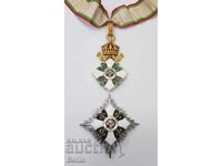 Рядък царски Орден За Гражданска Заслуга II ст. Борис III