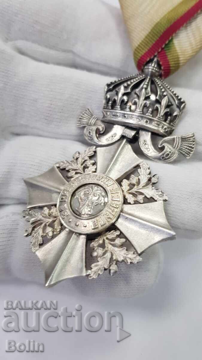 Παράδοση Βασιλικό Τάγμα Πολιτικής Αξίας 6 st. με κορώνα Βόρις Γ'