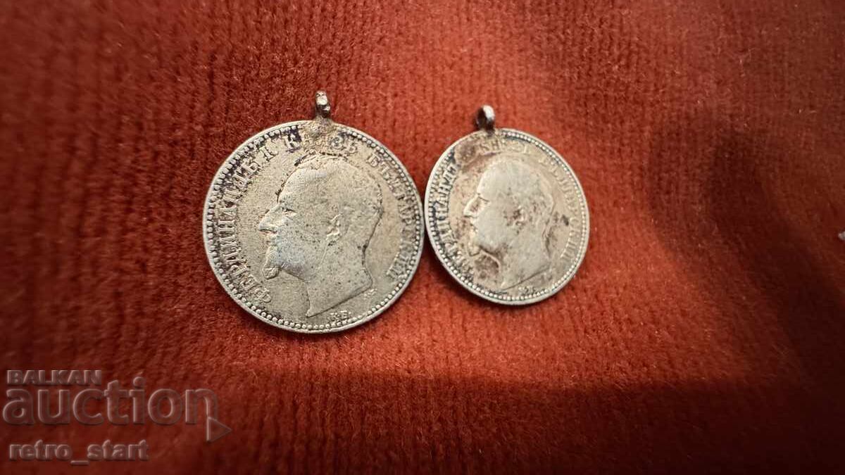 Licitație Monede de argint pentru bijuterii 1891 Licitație Monede de argint pentru bijuterii 1891