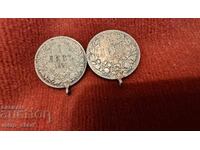 Monede de argint pentru bijuterii 1891