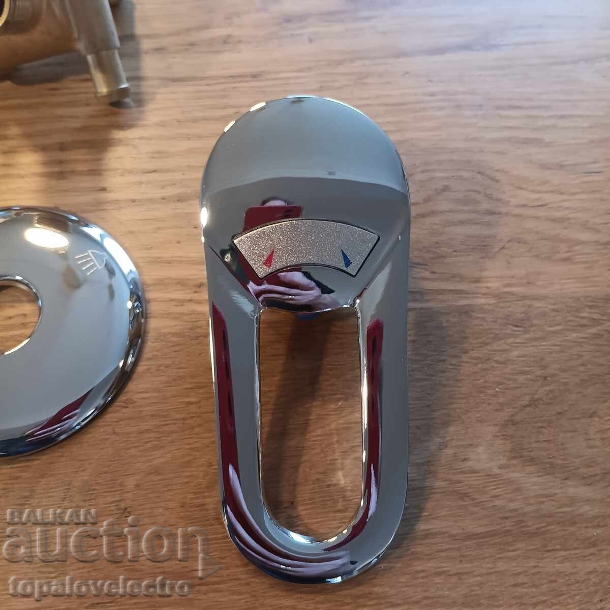 NOU! Robinet de duș din alamă cu 3 căi – cu supapă ceramică - 6 NOU! Robinet de duș din alamă cu 3 căi – cu supapă ceramică - 6