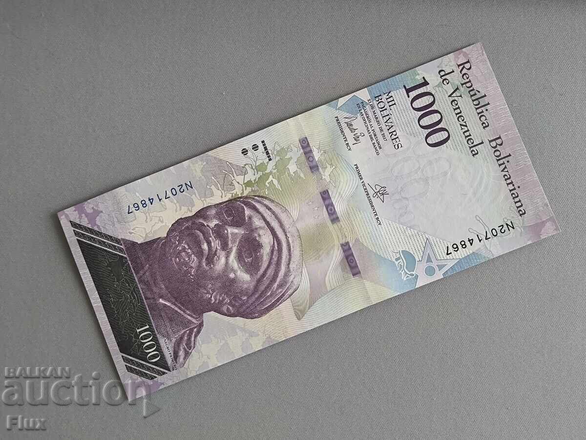 Bancnotă - Venezuela - 1000 bolivari UNC | 2017 Bancnotă - Venezuela - 1000 bolivari UNC | 2017