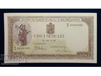 România, 500 lei 1940, UNC