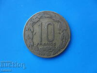10 franci 1969 Camerun