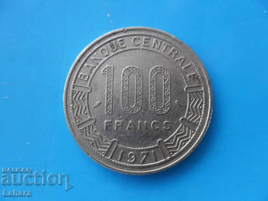 100 franci 1971 Camerun 100 franci 1971 Camerun