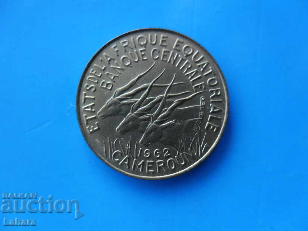 5 Franci 1962, Camerun 5 Franci 1962, Camerun