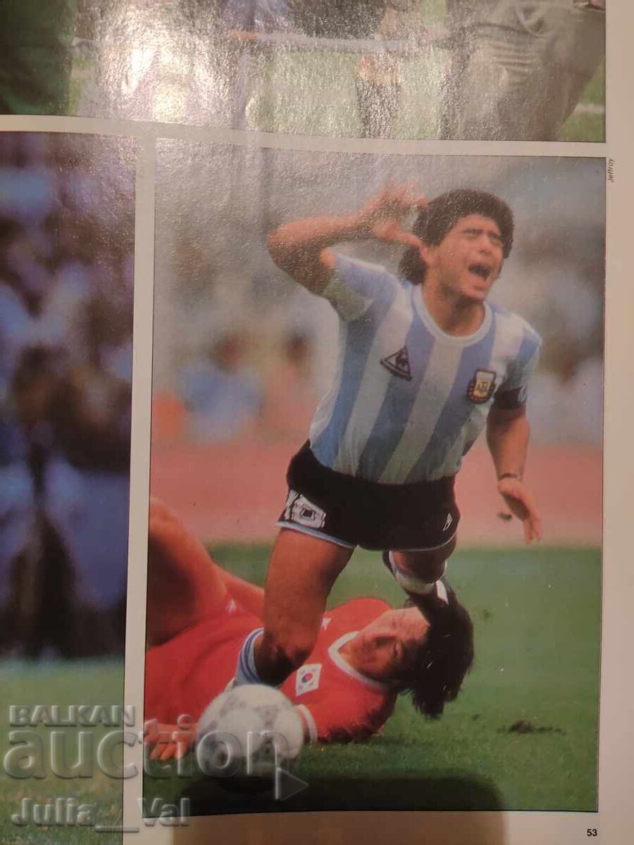 Περιοδικό Μοντιάλ - Mondial - 86/87 + αυτόγραφο Πλατινί - 5