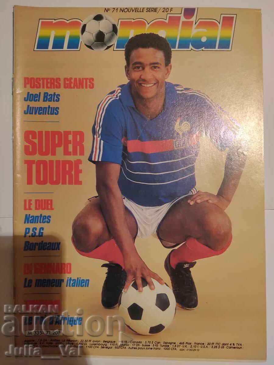 Revista Mondial #71 - Mexic 1986 Revista Mondial #71 - Mexic 1986
