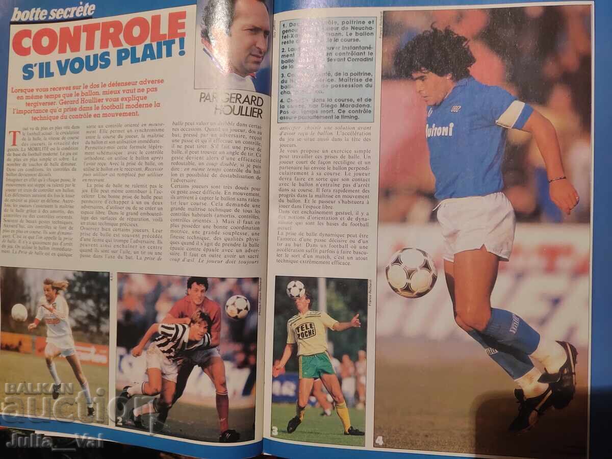 Revista Mondial - Mondial - 86 - autograf de la Jean Pierre Papin - 5 Revista Mondial - Mondial - 86 - autograf de la Jean Pierre Papin - 5