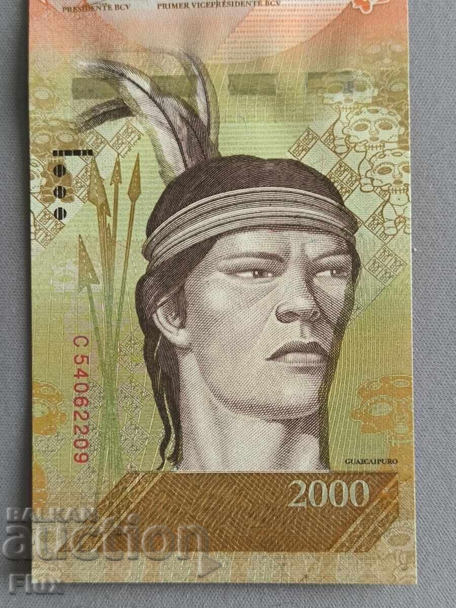 Δημοπρασία Τραπεζογραμμάτιο - Βενεζουέλα - 2000 μπολίβαρ UNC | 2016 Δημοπρασία Τραπεζογραμμάτιο - Βενεζουέλα - 2000 μπολίβαρ UNC | 2016