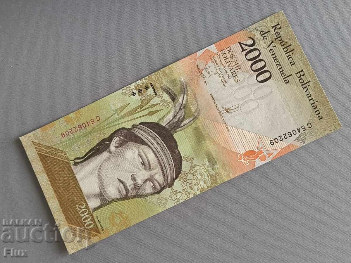 Τραπεζογραμμάτιο - Βενεζουέλα - 2000 μπολίβαρ UNC | 2016 Τραπεζογραμμάτιο - Βενεζουέλα - 2000 μπολίβαρ UNC | 2016