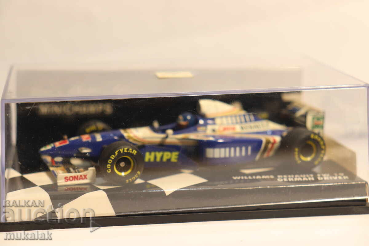 1:43  MINICHAMPS WILLIAMS RENAULT  F1  БОЛИД ФОРМУЛА - 6