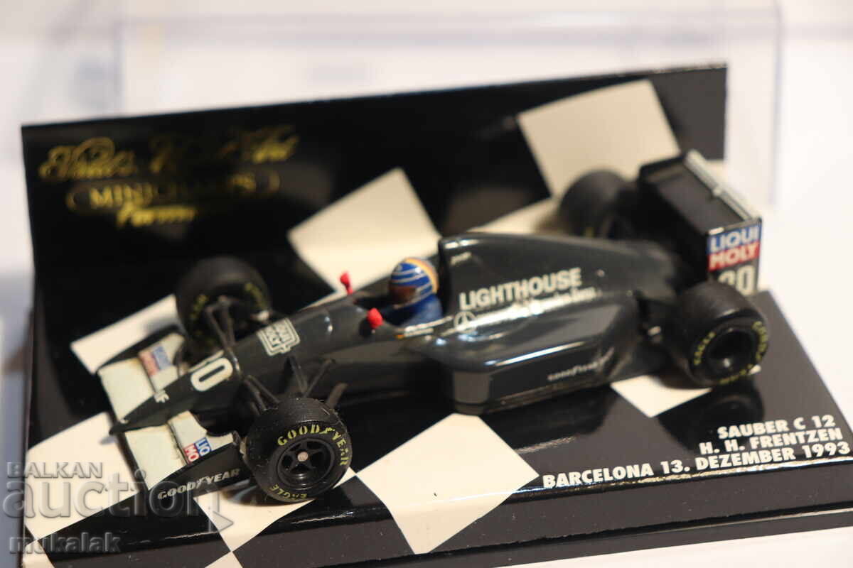 1:43 MINICHAMPS SAUBER C 12 FRENTZEN F1 ΜΟΝΤΕΛΟ ΦΟΡΜΟΥΛΑΣ με τιμή 50.00 BGN | € 25.56 1:43 MINICHAMPS SAUBER C 12 FRENTZEN F1 ΜΟΝΤΕΛΟ ΦΟΡΜΟΥΛΑΣ με τιμή 50.00 BGN | € 25.56