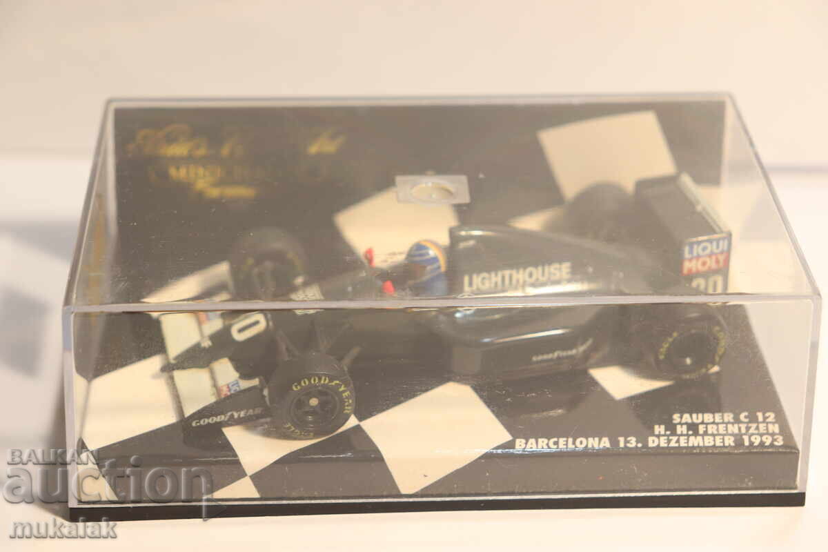 Δημοπρασία 1:43 MINICHAMPS SAUBER C 12 FRENTZEN F1 ΜΟΝΤΕΛΟ ΦΟΡΜΟΥΛΑΣ Δημοπρασία 1:43 MINICHAMPS SAUBER C 12 FRENTZEN F1 ΜΟΝΤΕΛΟ ΦΟΡΜΟΥΛΑΣ