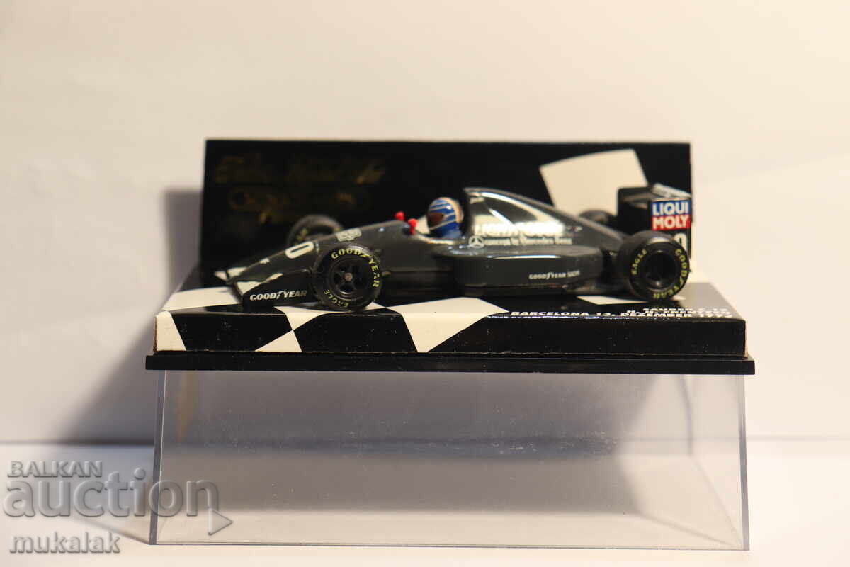 1:43 MINICHAMPS SAUBER C 12 FRENTZEN F1 ΜΟΝΤΕΛΟ ΦΟΡΜΟΥΛΑΣ - 6 1:43 MINICHAMPS SAUBER C 12 FRENTZEN F1 ΜΟΝΤΕΛΟ ΦΟΡΜΟΥΛΑΣ - 6