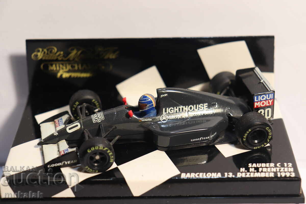 1:43 MINICHAMPS SAUBER C 12 FRENTZEN F1 ΜΟΝΤΕΛΟ ΦΟΡΜΟΥΛΑΣ - 7 1:43 MINICHAMPS SAUBER C 12 FRENTZEN F1 ΜΟΝΤΕΛΟ ΦΟΡΜΟΥΛΑΣ - 7