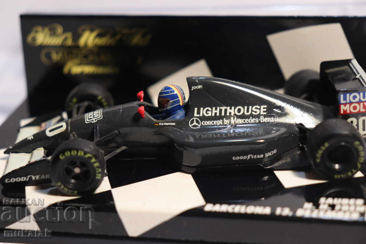 1:43 MINICHAMPS SAUBER C 12 FRENTZEN F1 ΜΟΝΤΕΛΟ ΦΟΡΜΟΥΛΑΣ 1:43 MINICHAMPS SAUBER C 12 FRENTZEN F1 ΜΟΝΤΕΛΟ ΦΟΡΜΟΥΛΑΣ