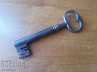 СТАР АВТЕНТИЧЕН КОВАН МАНАСТИРСКИ КЛЮЧ ОТ ПОРТА,ВРАТА