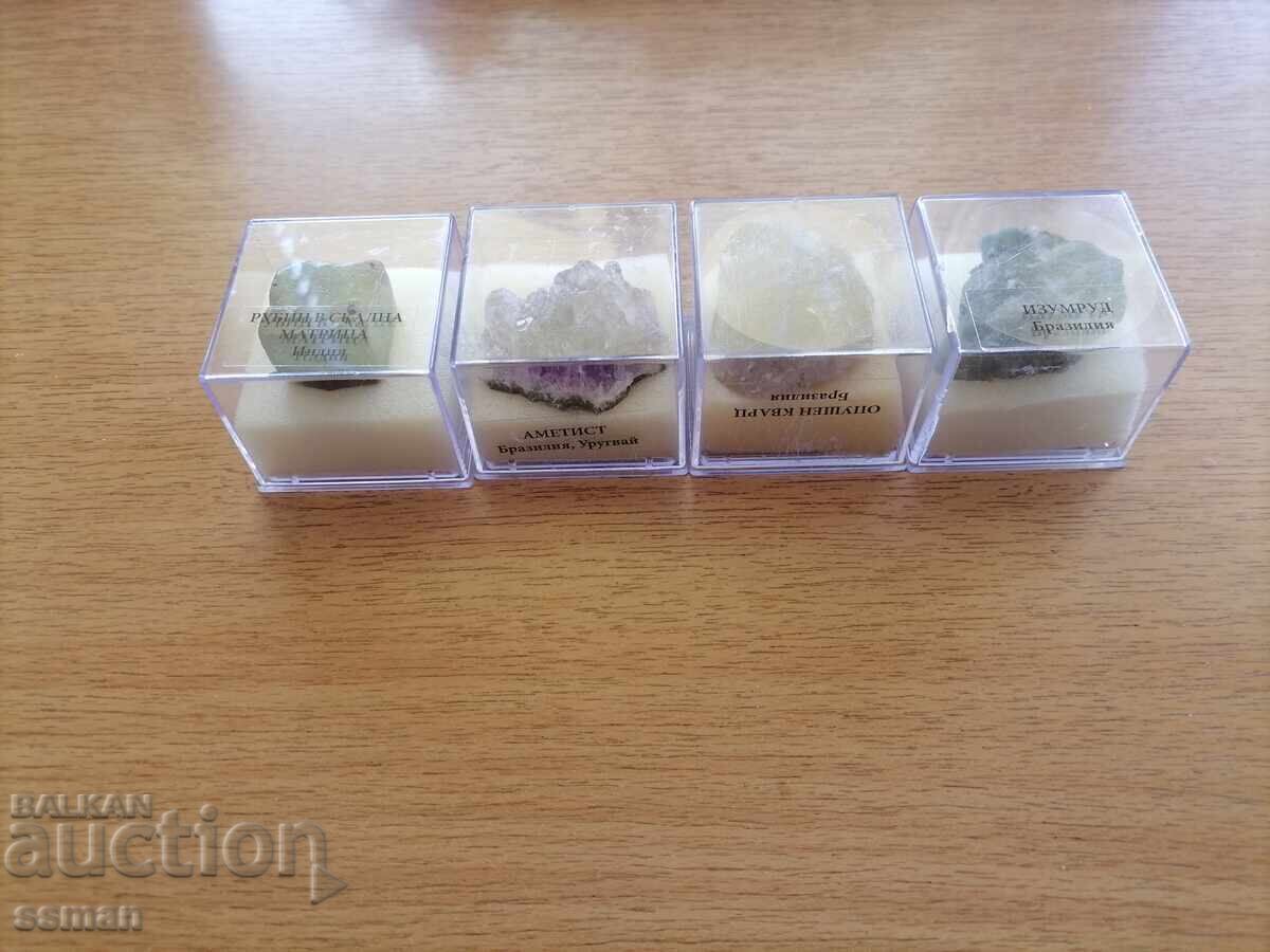 Камъни-аметист смарагд изумруд кварц рубин Камъни-аметист смарагд изумруд кварц рубин