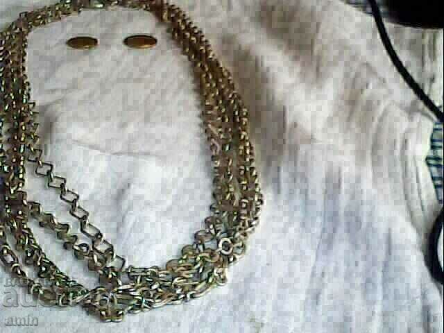 2br stari posrebreni kolieta 20 vek 5reda 100gr atopki28gr 2br stari posrebreni kolieta 20 vek 5reda 100gr atopki28gr