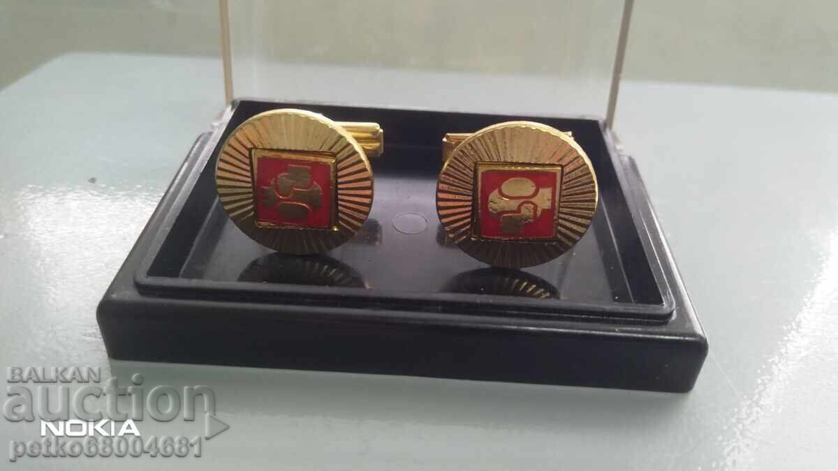 Bulgarian Boxing Federation - Cufflinks Bulgarian Boxing Federation - Cufflinks